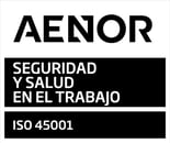 Sello AENOR_seguridad_salud_trabajo_ISO45001_NEG
