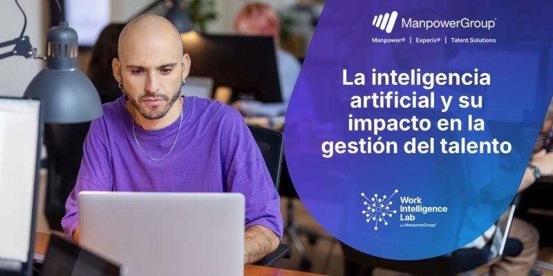 Banner sobre el impacto de la inteligencia artificial en la gestión del talento