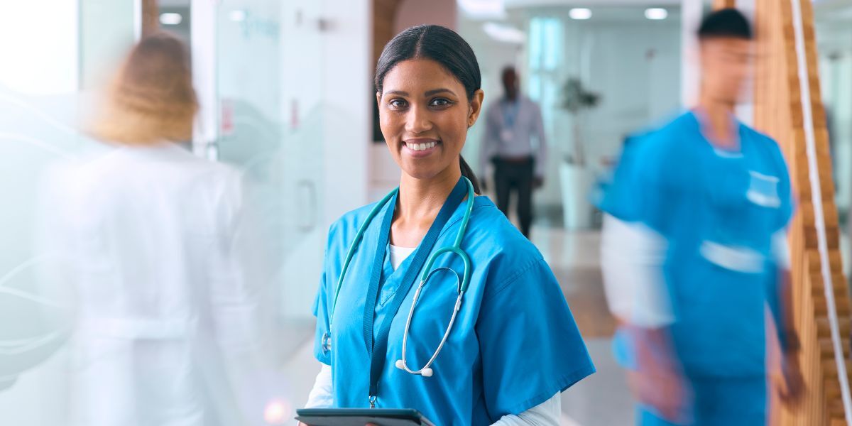 Enfermera del sector de la salud
