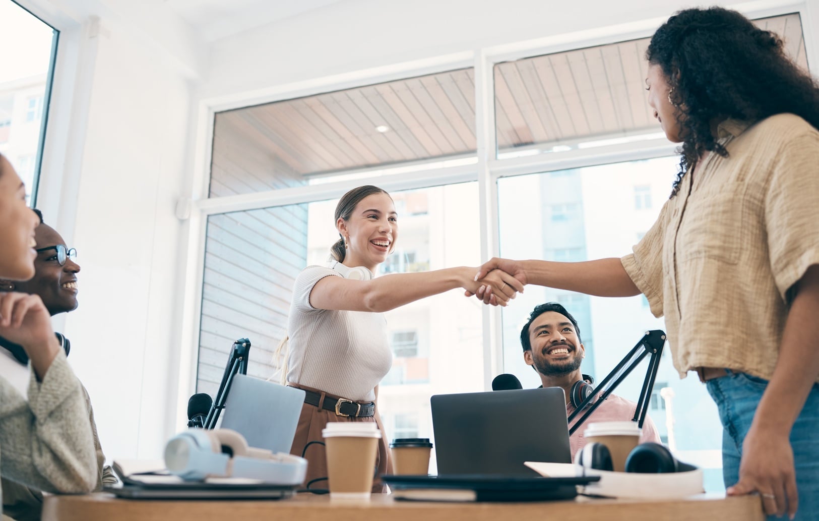 Equipo de contratación de una empresa