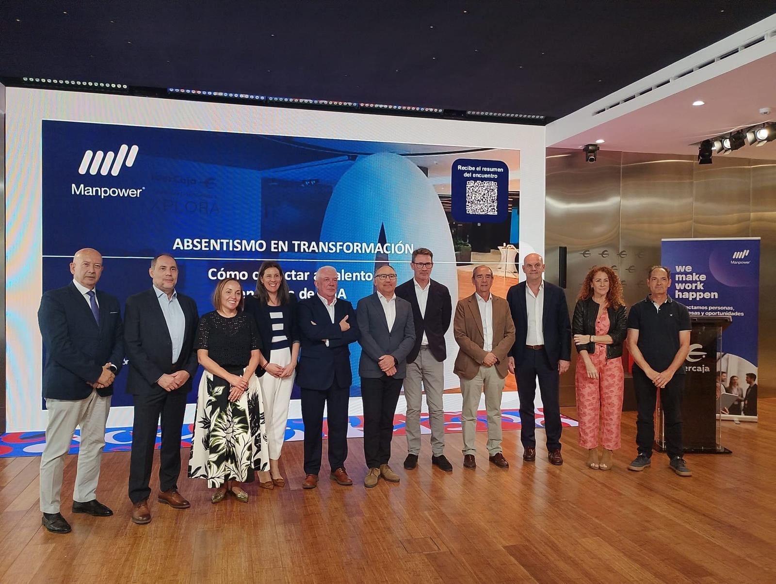Asistentes al evento de ManpowerGroup sobre abstentismo