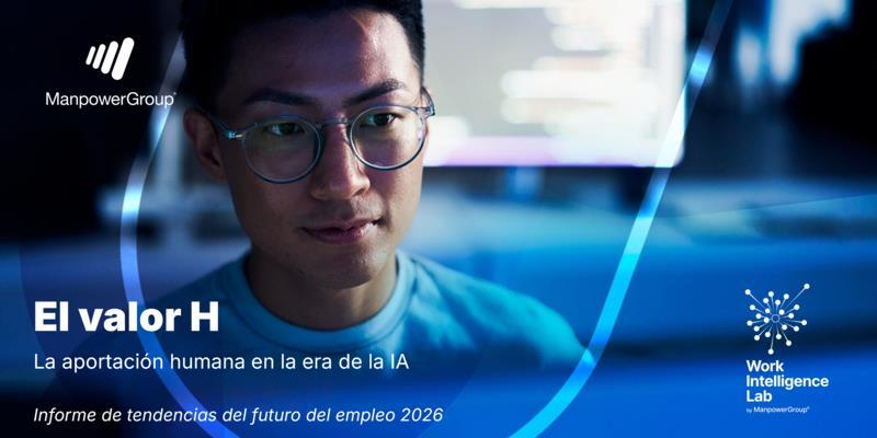 Hombre con fondo tecnológico