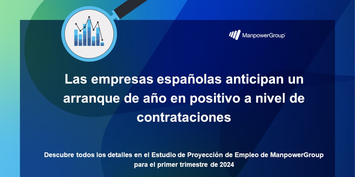 Estudio de Proyección de Empleo de ManpowerGroup para el primer trimestre de 2024