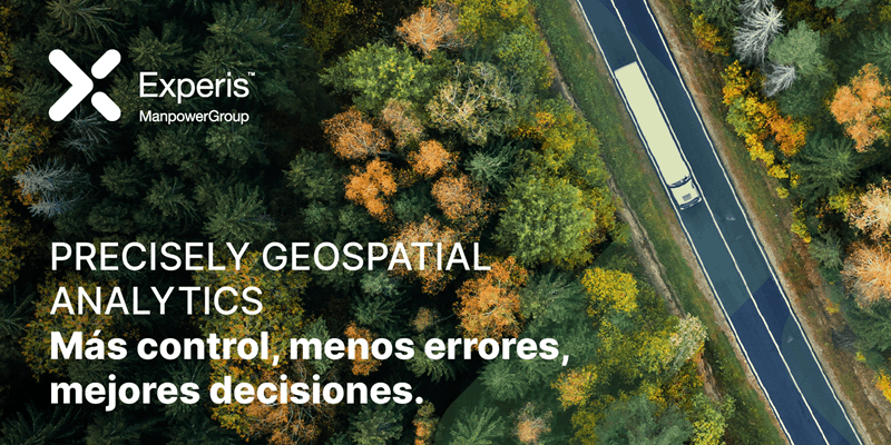 Portada de precisely geospatial analytics