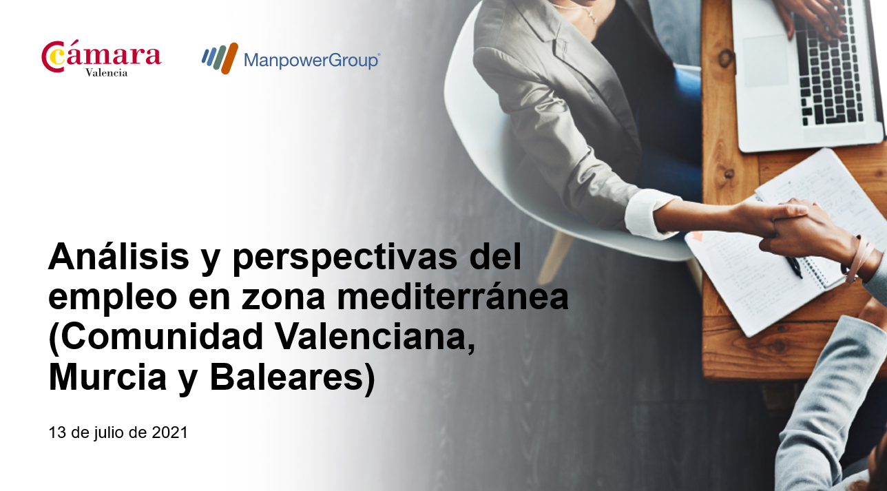 Zona mediterránea, motor de creación de empleo en 2021 y 2022