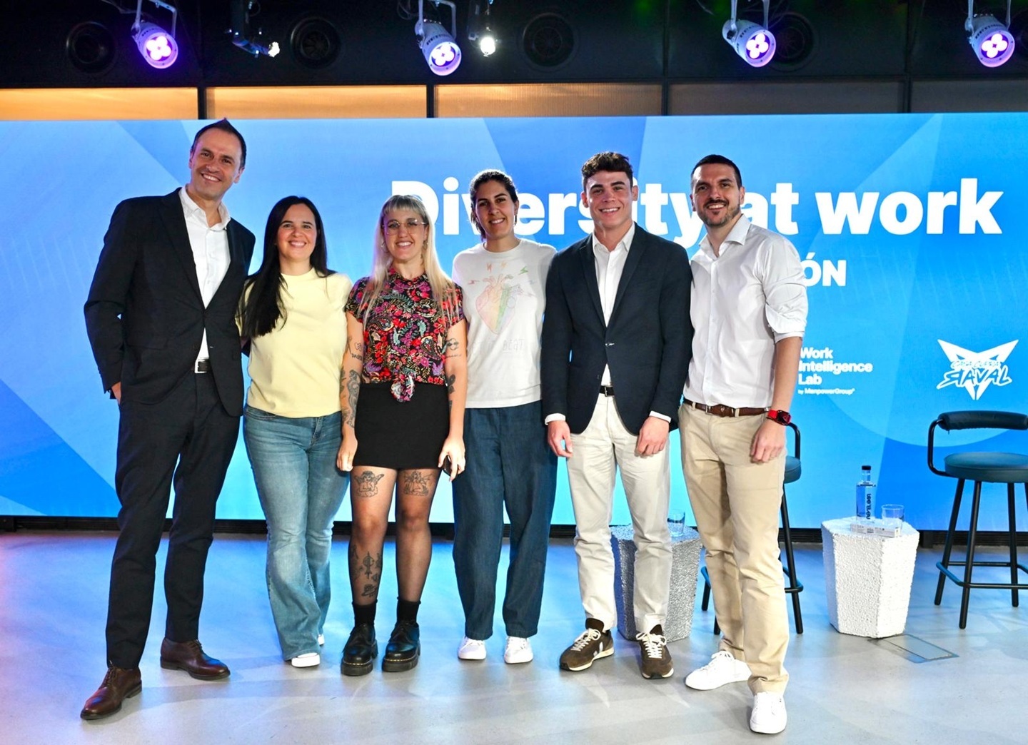Asistentes del evento