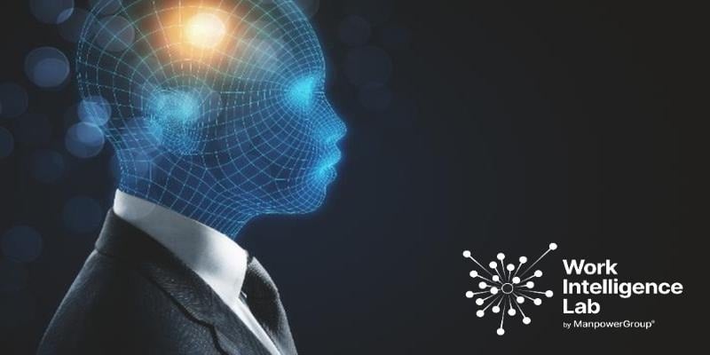 Silueta humana digital